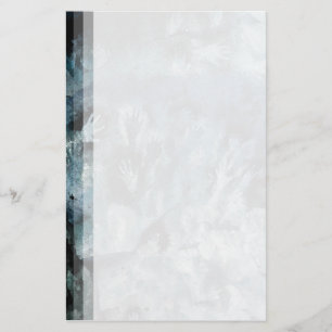 Blue Hands Stationery
