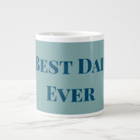 Blue happy father's day best Dad ever add text nam