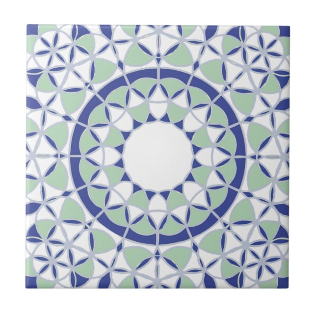 Blue Harmony Tile (Front)