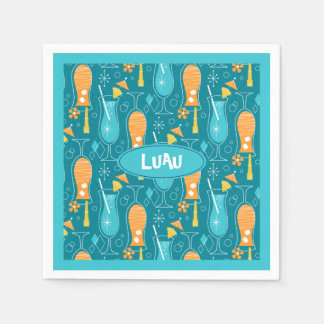 Blue Hawaii and Tropical Itch Napkin