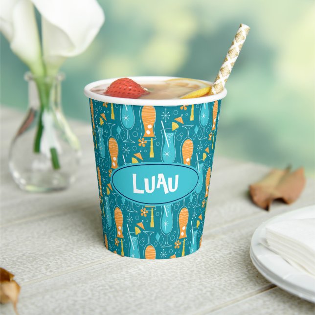 Blue Hawaii and Tropical Itch Paper Cups (Insitu)