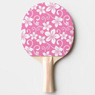 BLUE HAWAII (BUBBGLEGUM PINK) PING PONG PADDLE