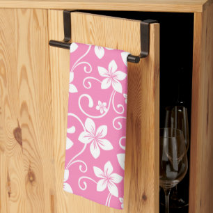 BLUE HAWAII (BUBBLEGUM PINK) KITCHEN TOWEL