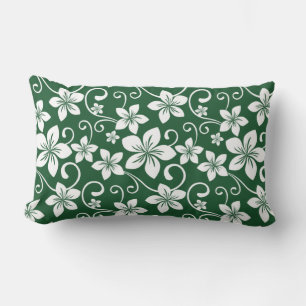 BLUE HAWAII (FOREST GREEN) LUMBAR CUSHION
