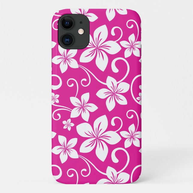 BLUE HAWAII (HOT PINK) Case-Mate iPhone CASE (Back)