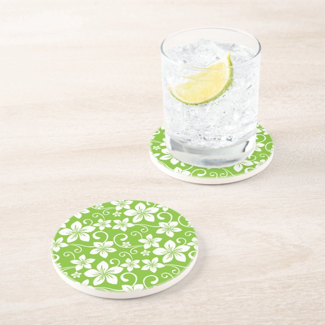 BLUE HAWAII (LIME) COASTER (Side)