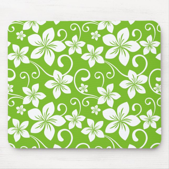 BLUE HAWAII (LIME) MOUSE PAD (Front)