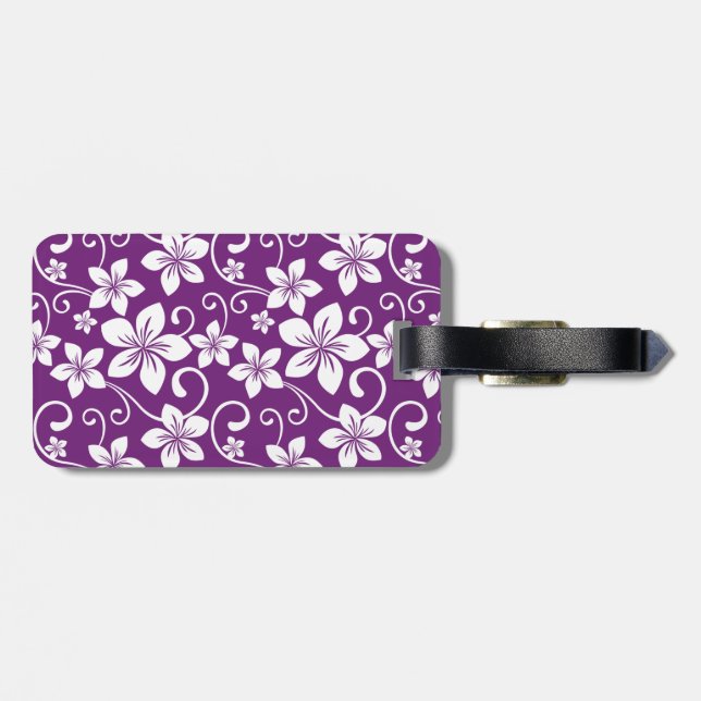 BLUE HAWAII LUGGAGE TAG (Back Horizontal)