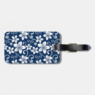 BLUE HAWAII (NAVY BLUE) LUGGAGE TAG