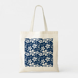 BLUE HAWAII (NAVY BLUE) TOTE BAG