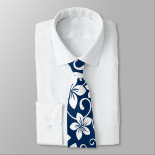 BLUE HAWAII (NAVY) TIE