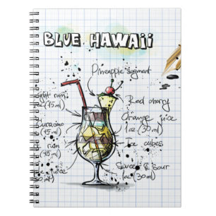 Blue Hawaii Notebook