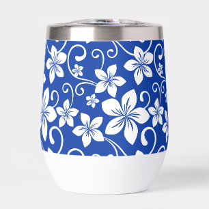 BLUE HAWAII PATTERN IN ROYAL BLUE