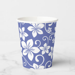 BLUE HAWAII (PERIWINKLE) PAPER CUPS