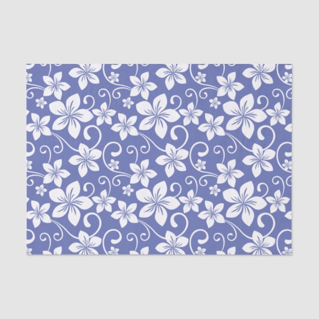 BLUE HAWAII (PERIWINKLE) TISSUE PAPER (Front)