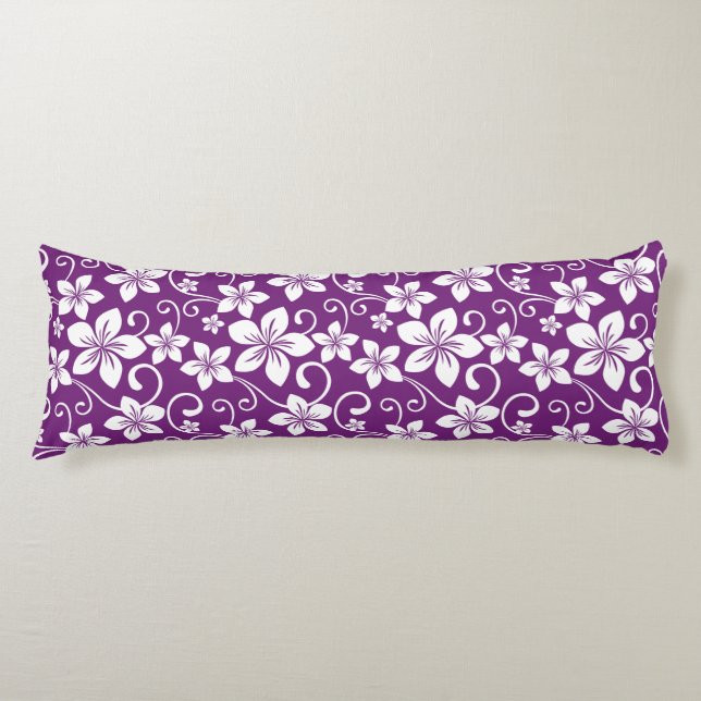 BLUE HAWAII (PLUM) BODY CUSHION (Front)