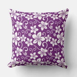 BLUE HAWAII (PLUM) CUSHION