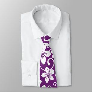 BLUE HAWAII (PLUM) TIE