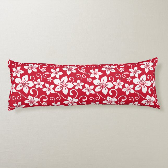 BLUE HAWAII (RED) BODY CUSHION (Back)