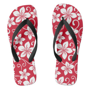 BLUE HAWAII (RED) JANDALS