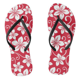 BLUE HAWAII (RED) JANDALS