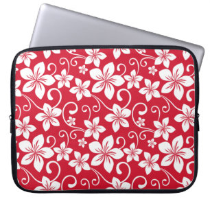 BLUE HAWAII (RED) LAPTOP SLEEVE