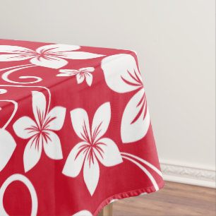 BLUE HAWAII (RED) TABLECLOTH