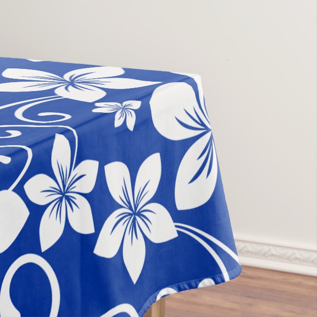 BLUE HAWAII (ROYAL BLUE) TABLECLOTH (In Situ)