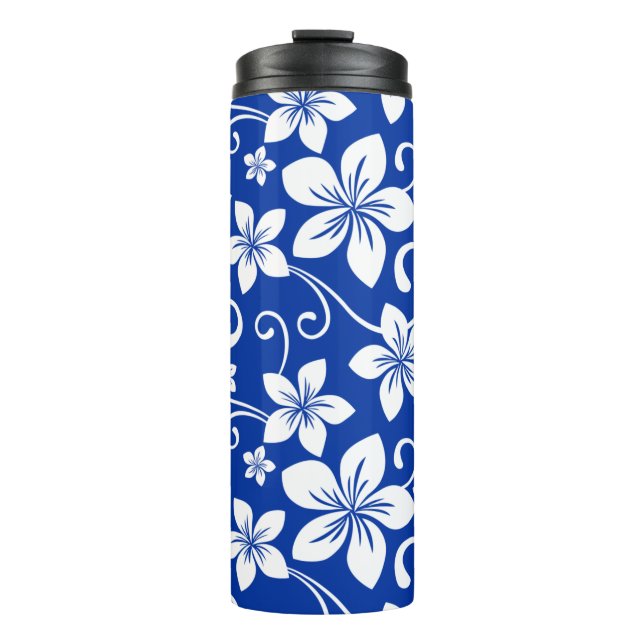 BLUE HAWAII (ROYAL BLUE) Thermal Tumbler (Front)