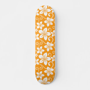 BLUE HAWAII (TANGERINE) SKATEBOARD