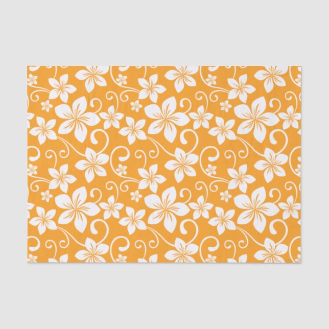 BLUE HAWAII (TANGERINE) TISSUE PAPER (Front)