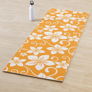 BLUE HAWAII (TANGERINE) YOGA MAT