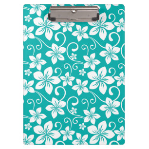 BLUE HAWAII (TEAL) CLIPBOARD