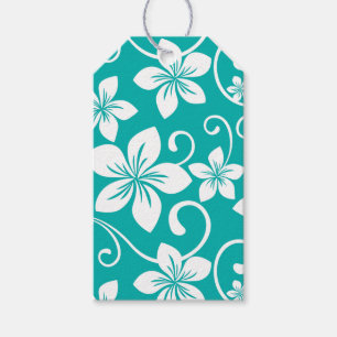 BLUE HAWAII (TEAL) GIFT TAGS
