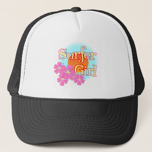 Blue Hawaii Trucker Hat (Front)