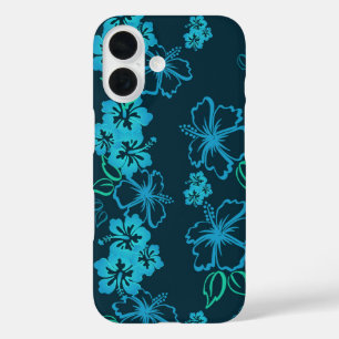 Blue Hawaiian Hibiscus Phone Case