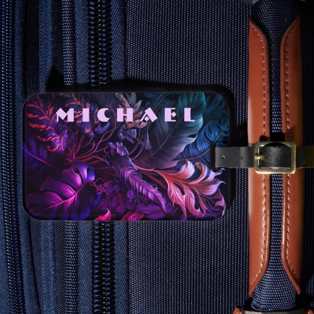  Blue Hawaiian  Luggage Tag (Front Insitu 4)