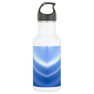 Blue Heart 532 Ml Water Bottle