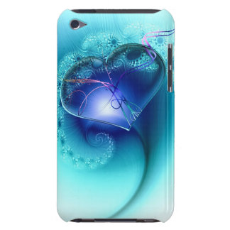 blue heart case of i phione