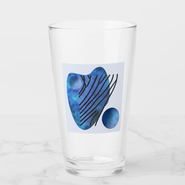 Blue Heart Glass (Front)
