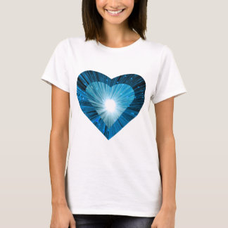 Blue Heart 'heart' ladies t-shirt