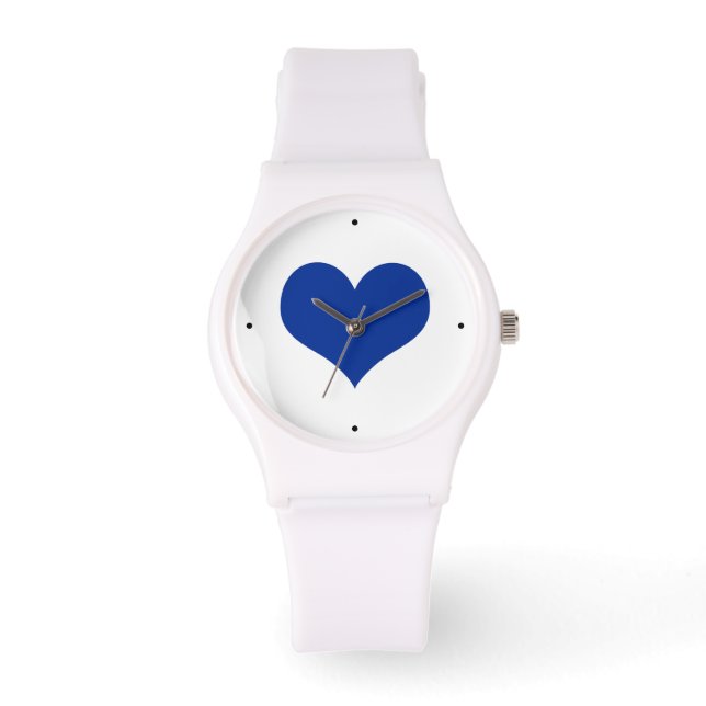 Blue Heart Love Watch (Front)
