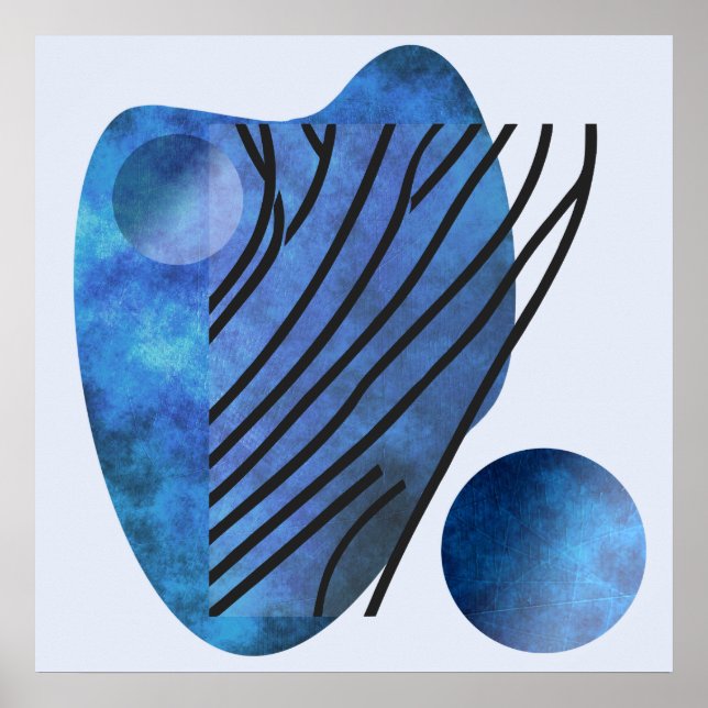 Blue Heart Poster (Front)