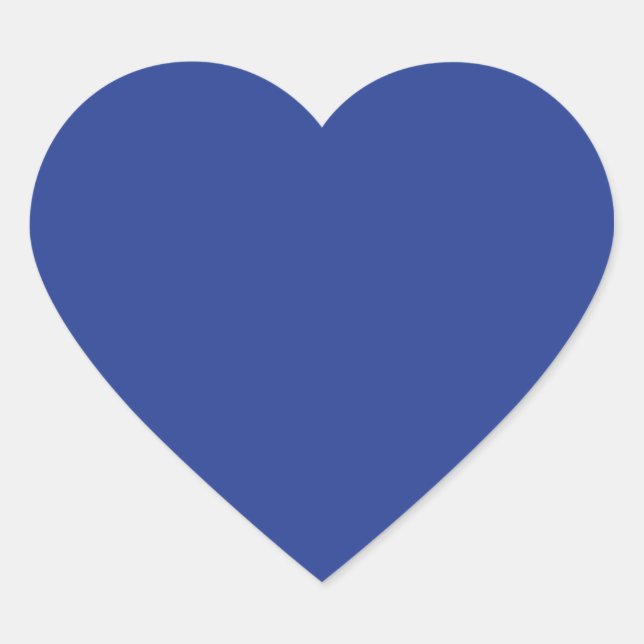 Blue Heart Sticker (Front)