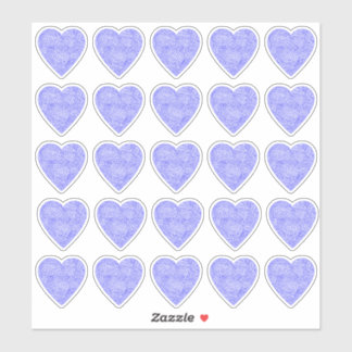 Blue Heart Stickers