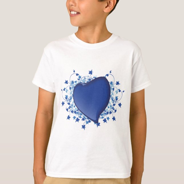 Blue Heart T-Shirt (Front)