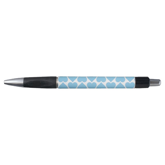 Blue Hearts Pattern, Romantic, Love (Front)