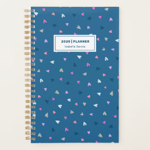 Blue Hearts Personal Weekly Planner