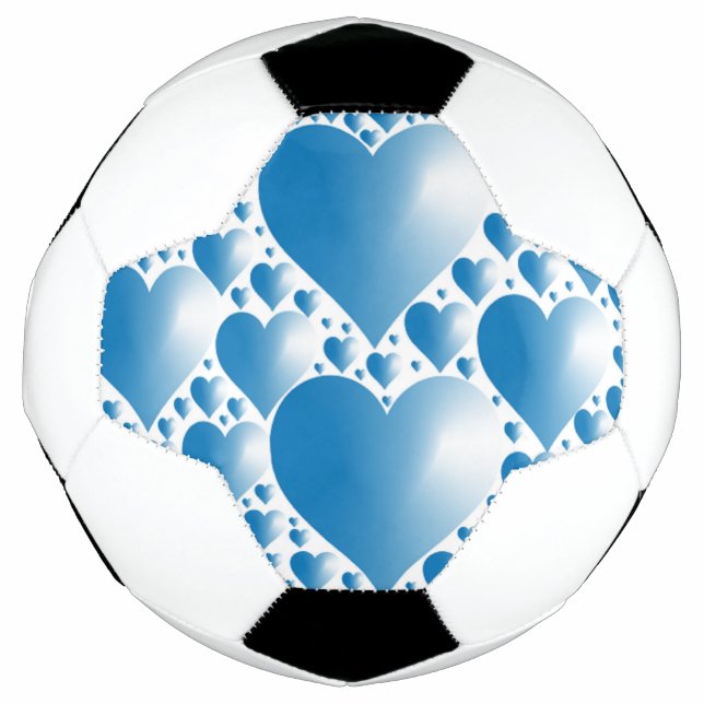 BLUE HEARTS SOCCER BALL (Front)