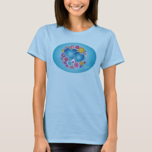 Blue hearts T-Shirt